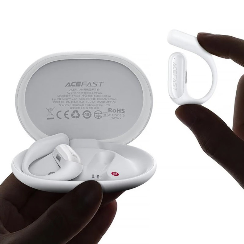 Бездротові навушники ACEFAST FA002 ACEFIT Air wireless earbuds White Одеса - фото 8