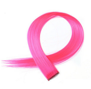 Прядь цветная конеколон розовая 50 см Киев - изображение 1