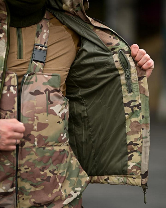 Зимний водоотталкивающий тактический костюм intuition   ВТ7080 Одесса - изображение 3