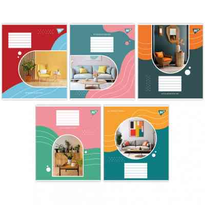 Зошит Yes Your interior А5 60 аркушів лінія (767164) Вінниця