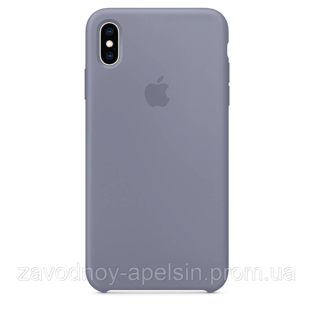 IPhone XS max Чохол Silicone Case MQE12FE/A (Lavander Gray) Одеса - фото 1