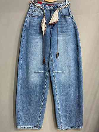 Джинси жіночі Vanver 2008 skater jeans з поясом банани сині, синій, 32, 32, 88 см, 119 см Київ