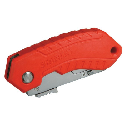 Ніж монтажний Stanley складаний, з висувним лезом для оздоблювальних робіт, 160мм. (0-10-243) Вінниця - фото 3
