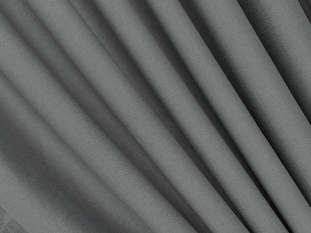 Комплект штор VR-Textil Шеніл 150х270 2шт і Тюль 500х270 1592ш-1680т Сірий з білим 71-195/4 Київ - фото 13