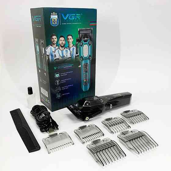 Професійна машинка для стрижки волосся VGR, Професійна машинка для стрижки волосся з насадками RJ-33 Івано-Франківськ