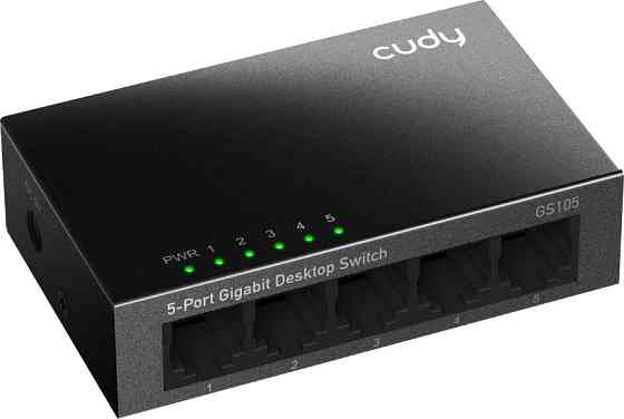 Комутатор Cudy GS105, 5 портовий Gigabit Metal Desktop Switch Вінниця