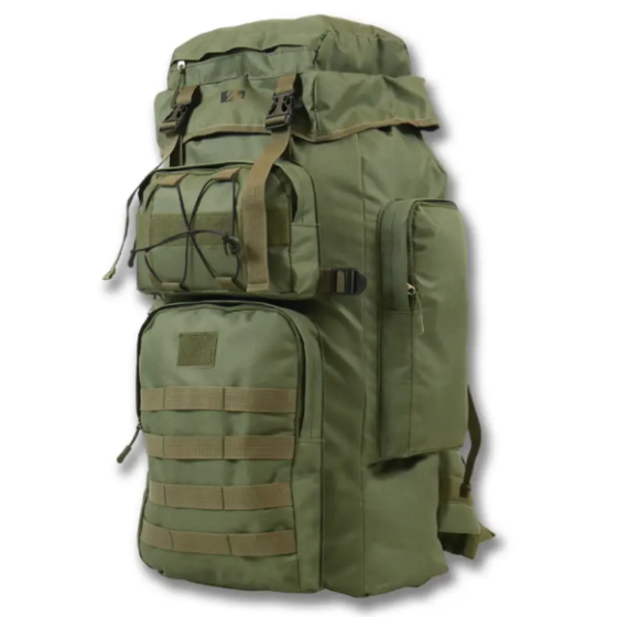 Тактичний рюкзак 70л хакі. Великий рюкзак тактичний, армійський рюкзак на 70 літрів Київ