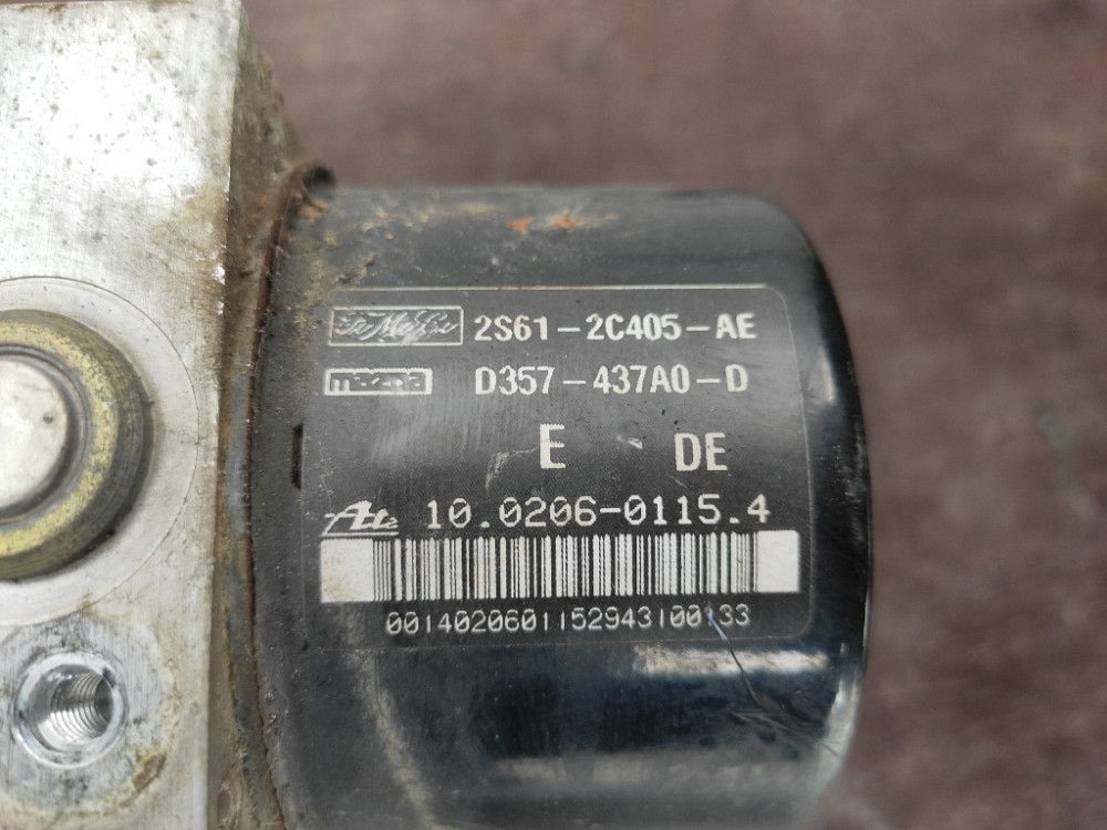 Блок ABS Ford Fiesta 2002-2008 (2S61-2C405-AE) Ковель - фото 1