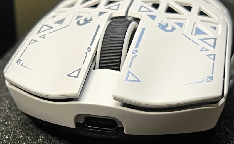 NEW‼️Mambasnake M5 Ultra White игровая мышка из карбона PAW3950MAX‼️ Харків - фото 3