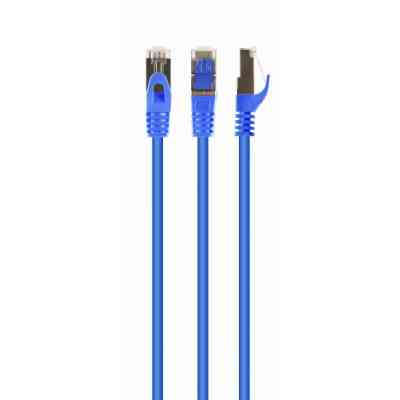 Патч-корд 2м S/FTP Cat 6A CU LSZH blue Cablexpert (PP6A-LSZHCU-B-2M) Вінниця
