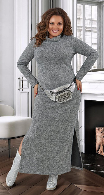 Длинное платье из ангоры (42) Киев - изображение 1