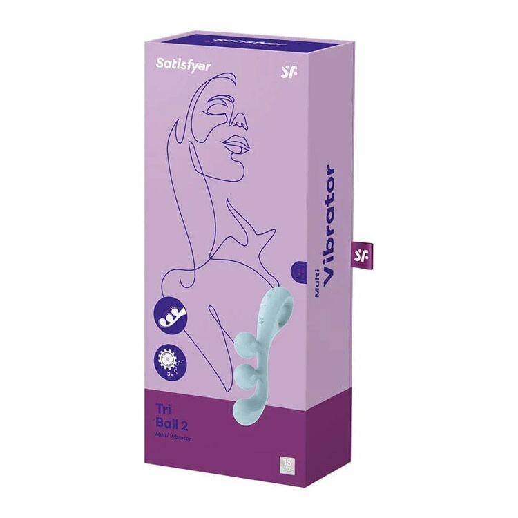 Универсальный вибратор Satisfyer Tri Ball 2, 3 мотора, гнется Sex Aura Киев - изображение 7
