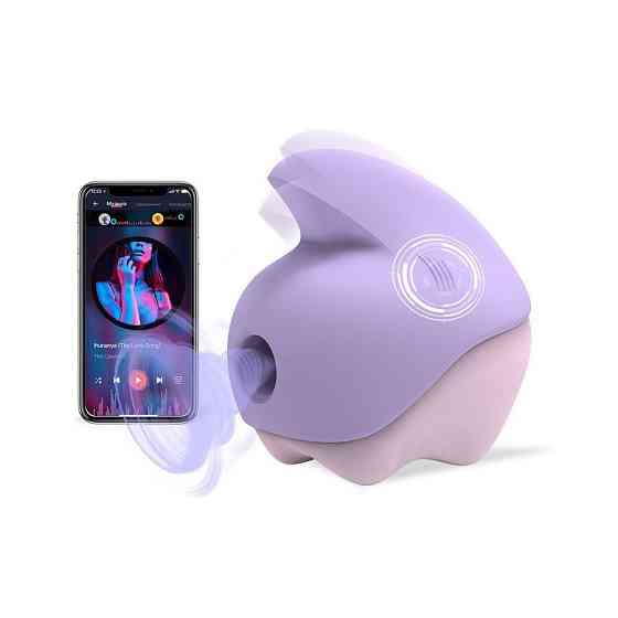 Вакуумний кліторальний смарт-стимулятор Magic Motion Unicorn Purple з вібрацією Sex Aura Київ