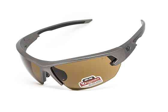 Захисні окуляри Venture Gear Tactical Semtex 2.0 Gun Metal (bronze) Anti-Fog, коричневі в оправі кольору "темний металік" Запоріжжя