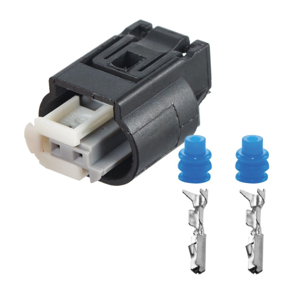 Роз'єм конектор 2-кон., Дат, Температури, Подсветка, 1718555-1, 9441561, 2-967644-1, TE BMW, Land Rover, Mercedes-Benz, Mini Київ - фото 1