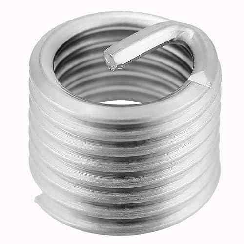 Набор резьбовых вставок 60 шт в кейсе — футорки (ввертыши) из нержавеющей стали M3–M12 для ремонта резьбы Киев