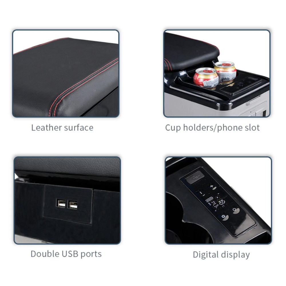 Компрессорный автохолодильник (подлокотник) Alpicool CF15 (13 литров). До -20 ℃. (12, 24 Вольт) Киев - изображение 7