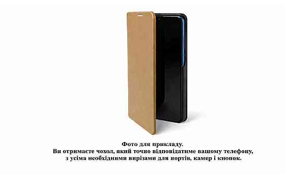 Чохол-книжка PlastGuard для Xiaomi Redmi 15 4G, Redmi 15C 4G — екокожа, пластиковий бампер, магнітна застібка, функція підставки Київ