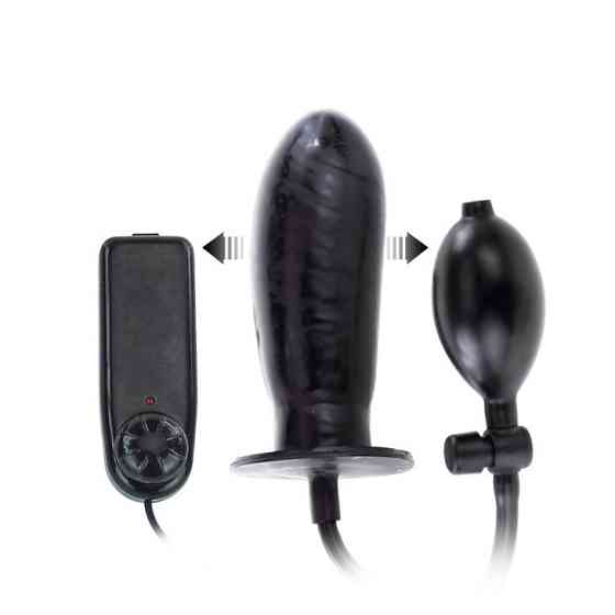 Фалоімітатор - Bigger Joy Inflateable Vibrating Penis Sex Aura Київ