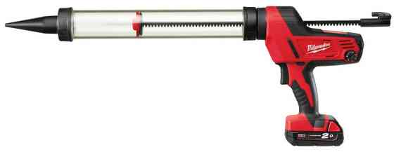 Пістолет для герметиків акумуляторний MILWAUKEE, C18 PCG/600A-201В, 600мл (+ заряд.пристрій, 1 акум., алюм. Одеса