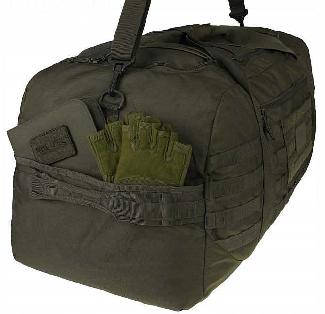 Транспортна Тактична Сумка 105 літрів Mil-Tec від Sturm "Combat Parachute Cargo L" (13828201) Olive Нововолинськ - фото 8