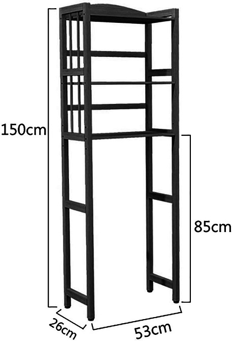 Стеллаж над унитазом 