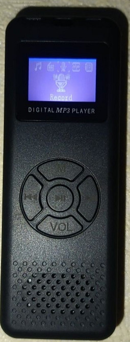 Диктофон цифровой 2 в 1 - с MP3-плеером и 2 микрофонами. Харьков - изображение 1