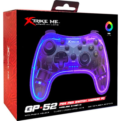 Геймпад Xtrike ME GP-52 Bluetooth RGB PS4/IOS/Android/PC/Nintendo (GP-52) Вінниця - фото 7