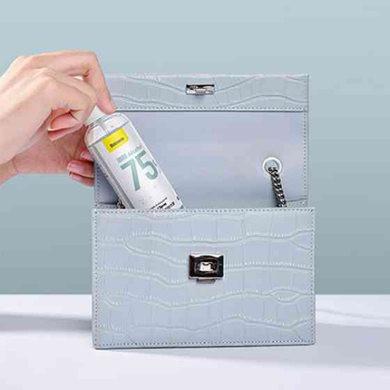 Антибактериальный спрей Baseus Portable Antibacterial Spray ACPW-A (120ml, 75% Alcohol) Николаев