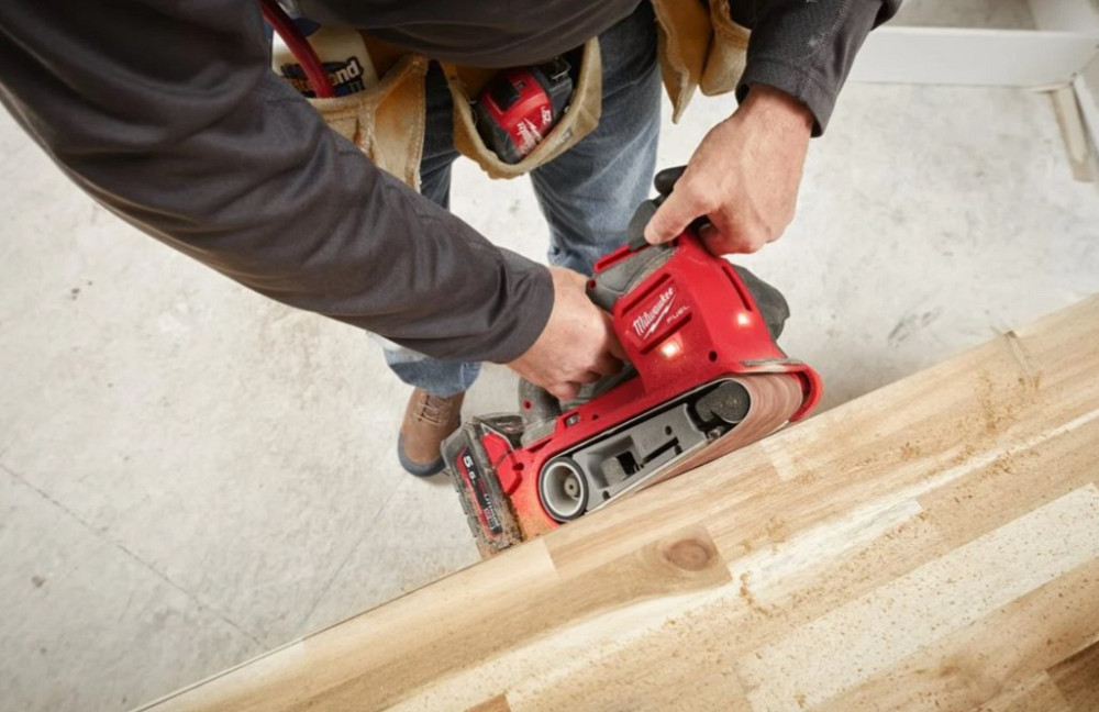 Шліфмашина стрічкова акумуляторна MILWAUKEE, M18 FBTS75-0 Одесса - изображение 9