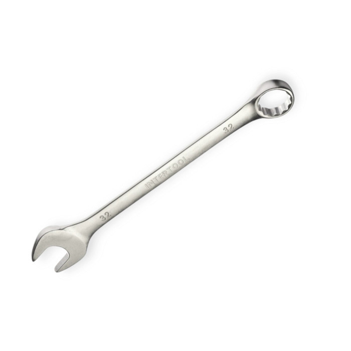 Набір ключів ріжково-накидних 6-32 мм 20 шт (тканин. чохол) CrV Storm Мукачево - фото 4