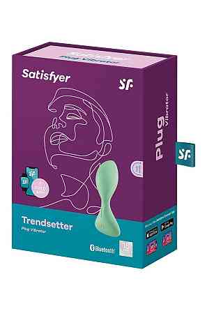 Смарт вибратор анальный Satisfyer Trendsetter зеленый Sex Aura Киев