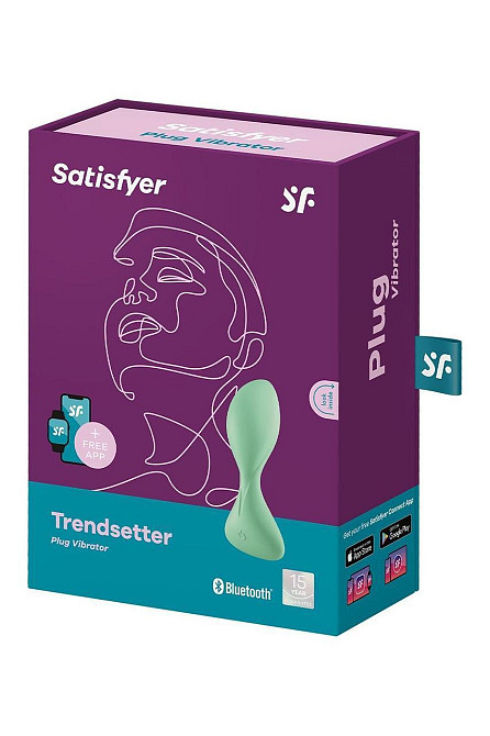 Смарт вибратор анальный Satisfyer Trendsetter зеленый Sex Aura Киев - изображение 6