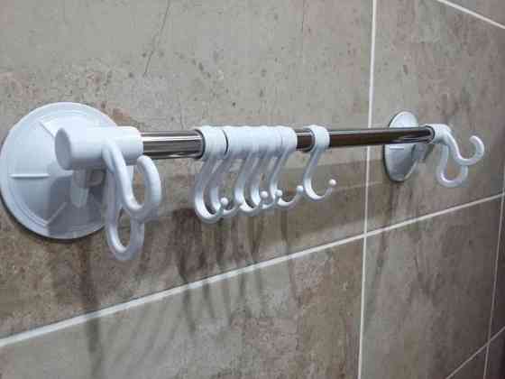 Подвесная вешалка для полотенец Hanging Rod Hook Towel V3494 Сумы
