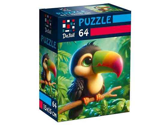 Пазли Пташеня в джунглях DT1234-17 ТМ VLADI TOYS Киев