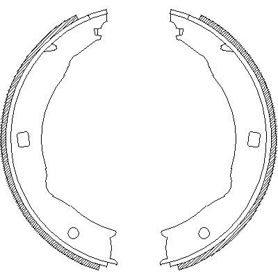 Гальмівні колодки REMSA 4717.00 Вінниця - фото 1