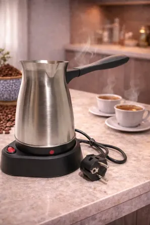 Турка электрическая кофеварка кофеварка Rainberg RB-612, 0.5L Коломыя