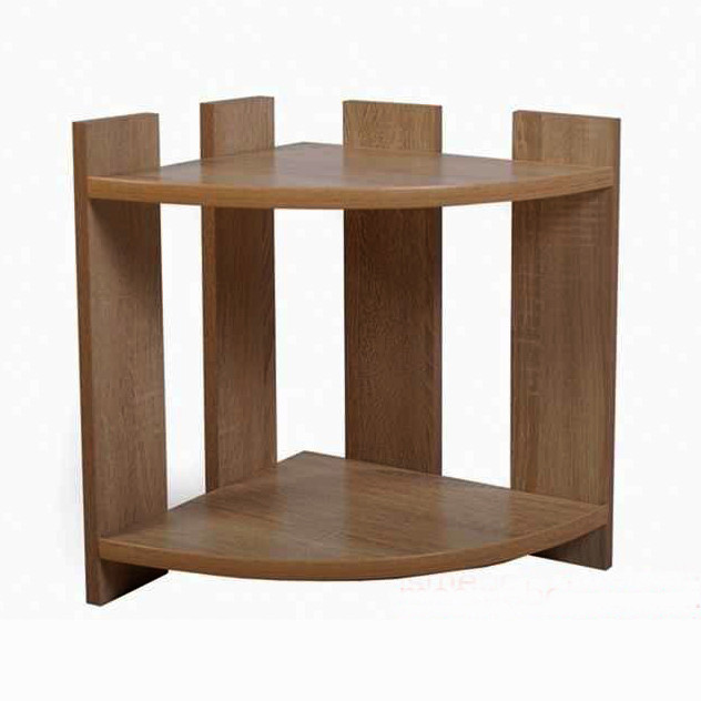 Угловая настенная полка 