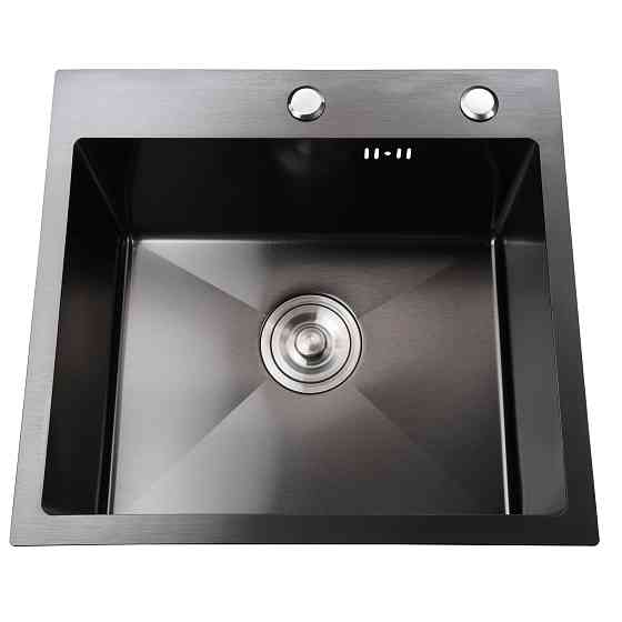 Мийка кухонна 3mm 500х450 Графіт 5045HG Mira Київ