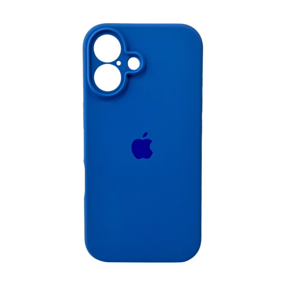 Чохол для смартфона Silicone Full Case AA Camera Protect for Apple iPhone 16 3,Royal Blue Київ - фото 1