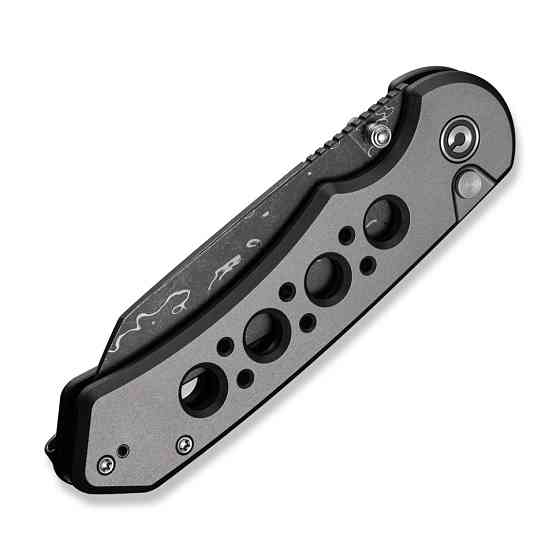 Ніж складаний туристичний Civivi Pragma Prime, (8.9 см) Damascus / Aluminum сірий Київ