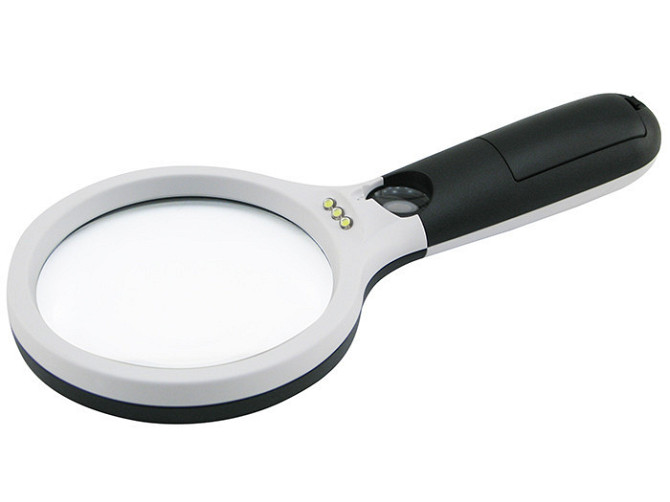 Ручна лупа з підсвічуванням Magnifier 70108B Полтава - фото 1