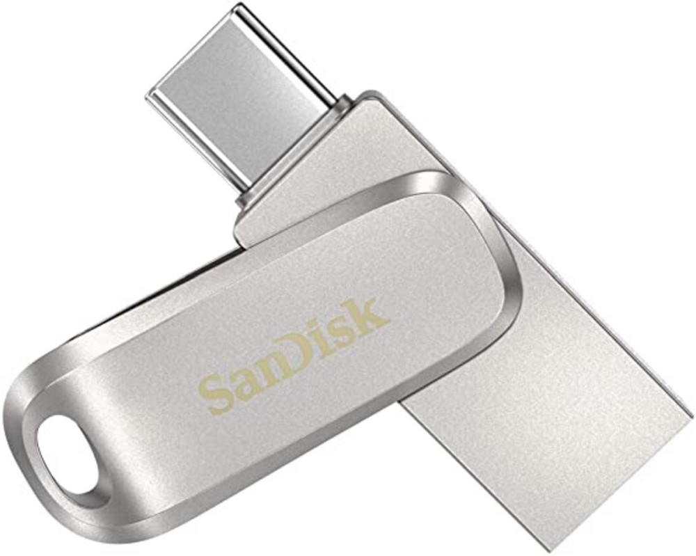 Flash SanDisk USB 3.1 Ultra Dual Luxe Type-C 128Gb (150 Mb/s) Киев - изображение 1