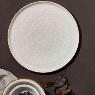 Тарелка By Bone серія "Effect" Dust з бортом 90° 19 см (EF-DS-HL-19-RD) Винница