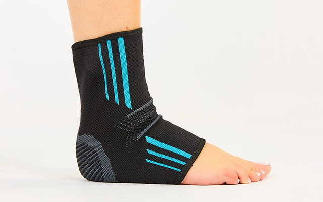 Голеностоп TVFF S -XL №904101 (полиамид спандэкс) Вишнёвое - изображение 1