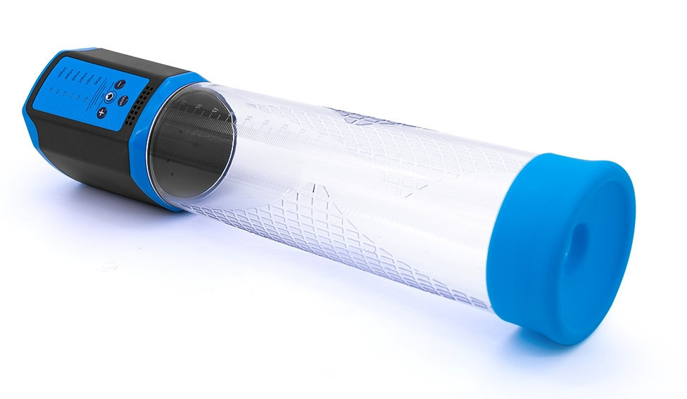 Автоматическая вакуумная помпа с зарядкой от USB CANWIN Passion Pump Men BLUE - P638AU Sex Aura Киев - изображение 3