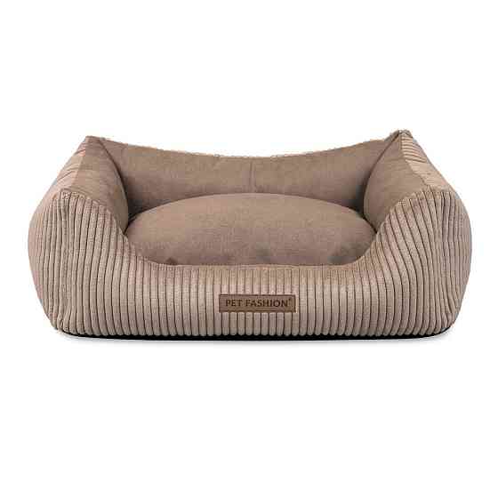 Лежак Pet Fashion DEVID для собак песочный 62*50*19 Киев