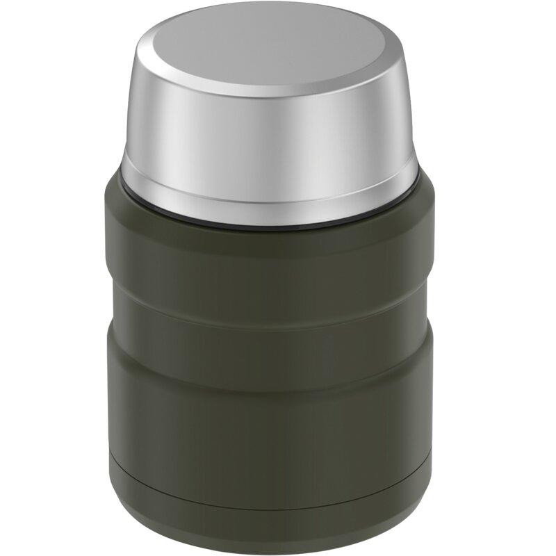 Термос для Їжі з ложкою 0.47 літра Thermos "Stainless King Food Flask" (173029) Нержавіюча сталь Нововолинськ - фото 5