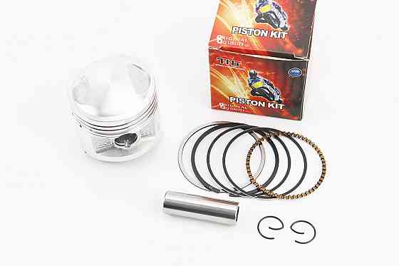 Поршень к-кт CG125cc Ø56,5мм +0,25, висота 52мм, палець 15мм TNT Київ