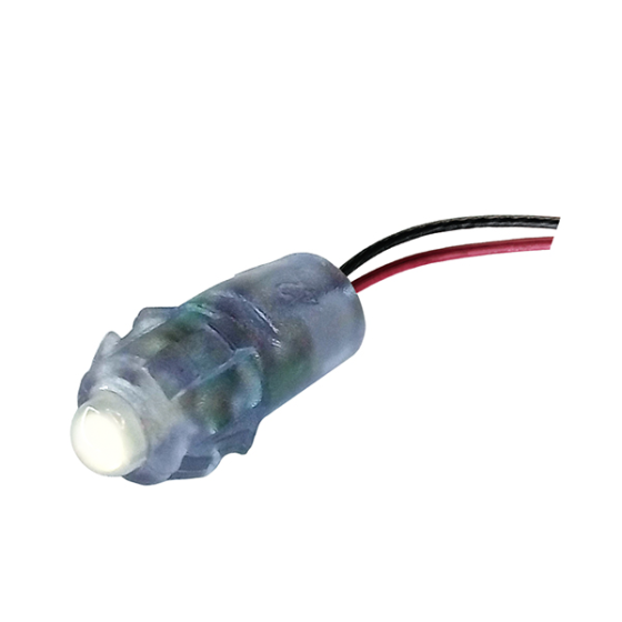 Светодиод быстрого монтажа 1led, 0,08W, белый, 12V, IP65 (102/1) Полтава